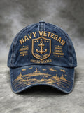 U.S. Veterans Printed Hat