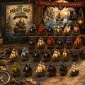 ⚓Pirate Ship Legends Advent Calendar 2026 – 24 Days of High Seas Adventure, Collector-Grade Miniature Ships