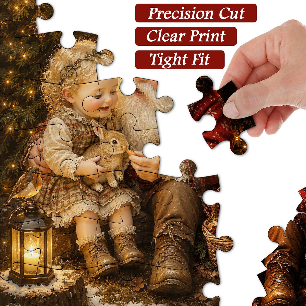 Christmas Whispers Jigsaw Puzzle 1000 Piece