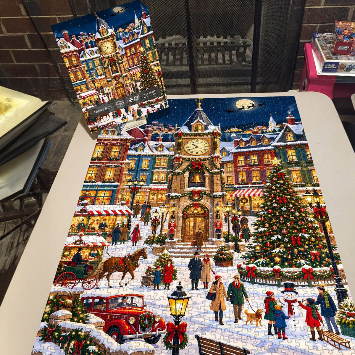 Snowy Bells Jigsaw Puzzle 1000 Piece