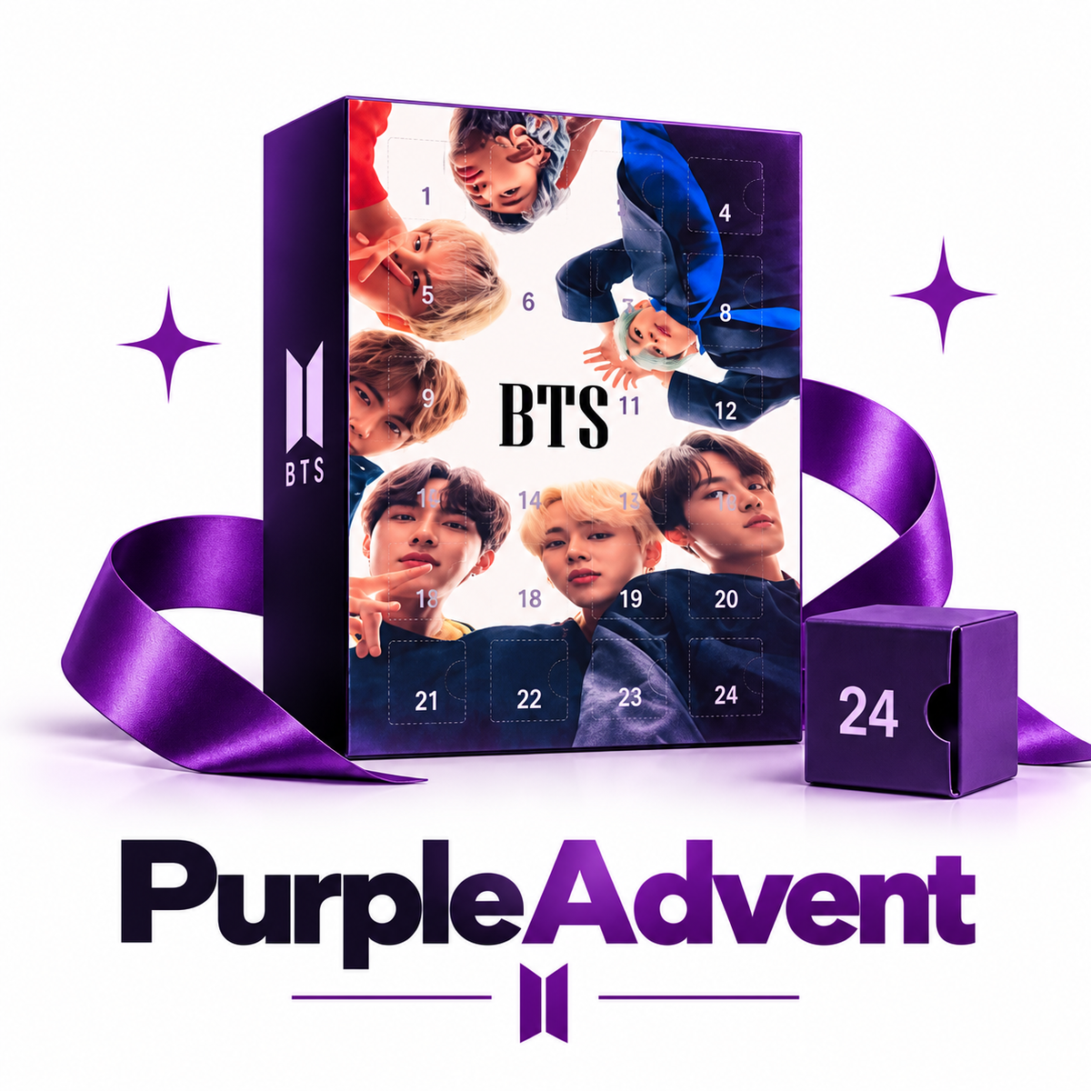 Ultimate Purple Army Advent Calendar – 24-Day Fan Box