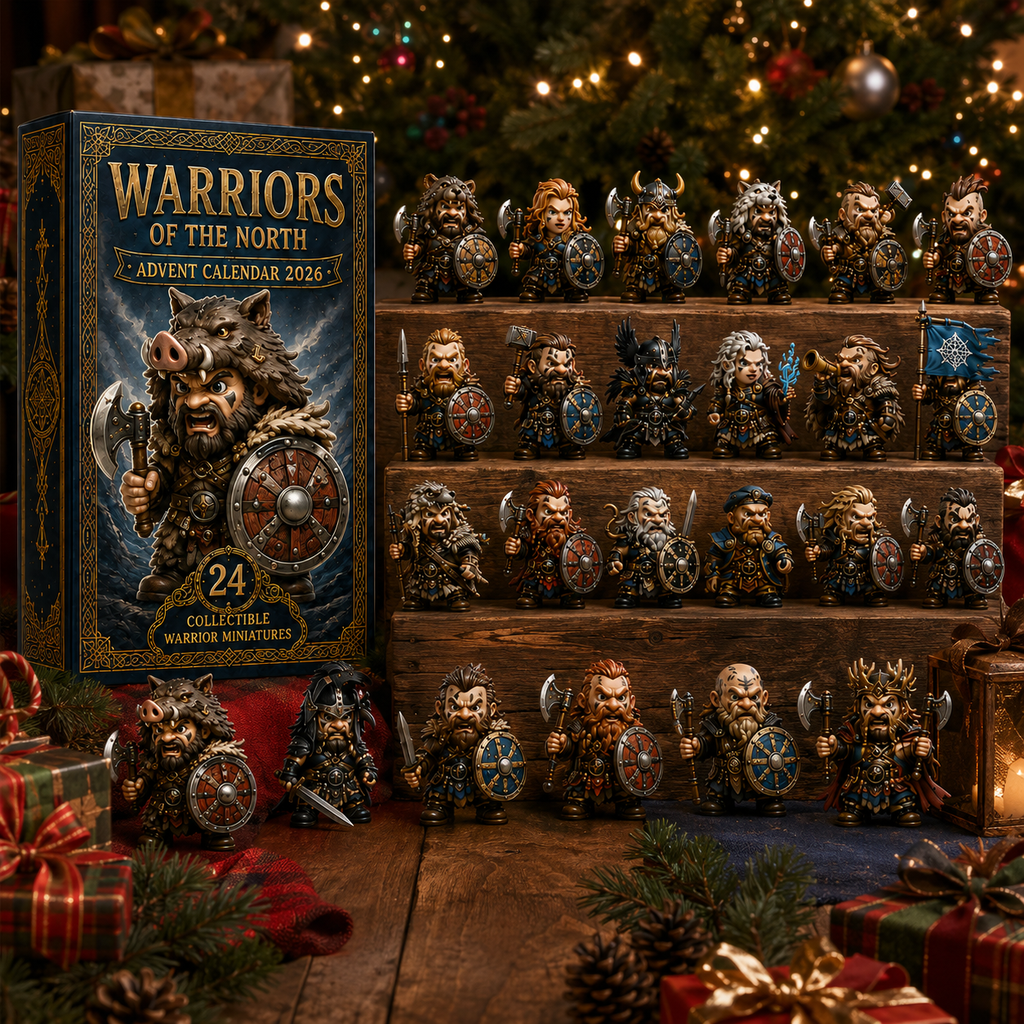 24 Days of Northern Legends – Warriors of the North Advent Calendar 2026 | 24 Collectible Viking Warrior Miniatures
