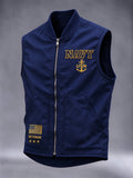 Men's Veteran Pride  Printed Vest