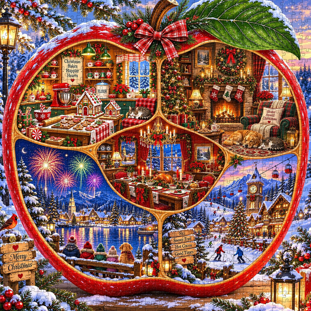 Christmas Memories Jigsaw Puzzle 1000 Piece