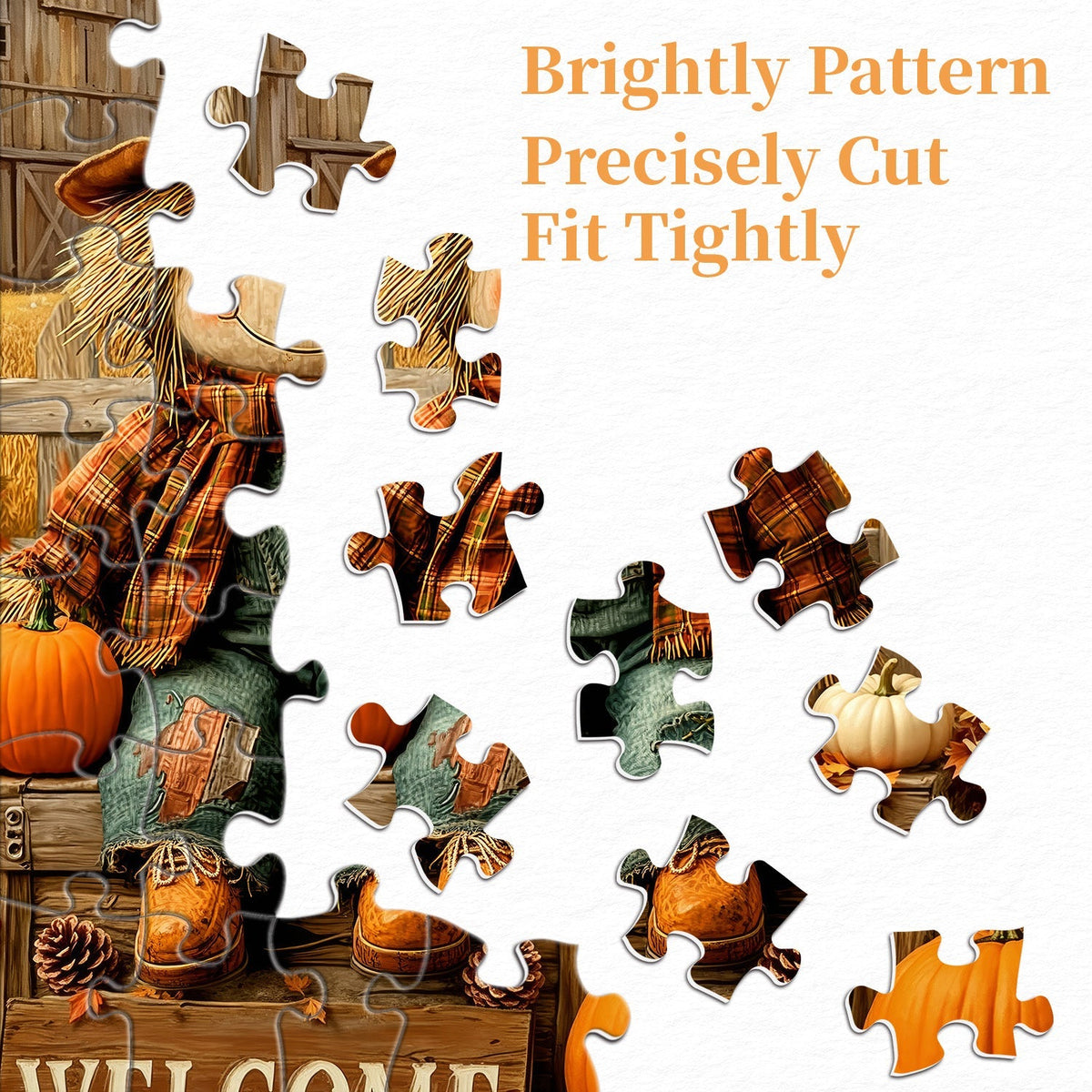 Scarecrow’s Harvest Jigsaw Puzzle 1000 Pieces