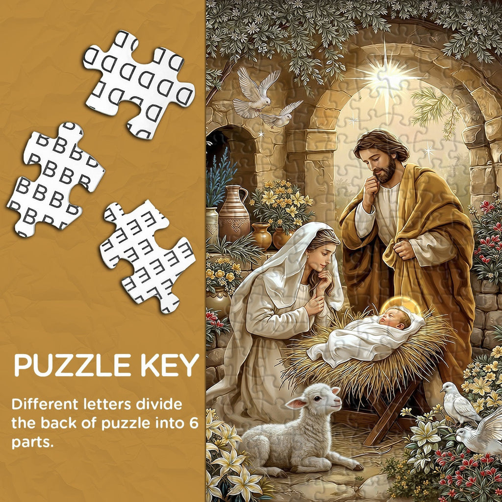 Holy Nativity Jigsaw Puzzle 1000 Pieces
