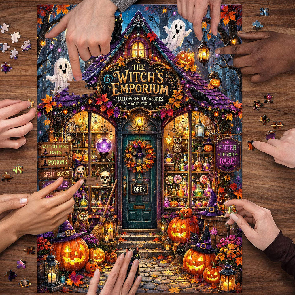 The Witch’s Emporium Jigsaw Puzzle 1000 Pieces