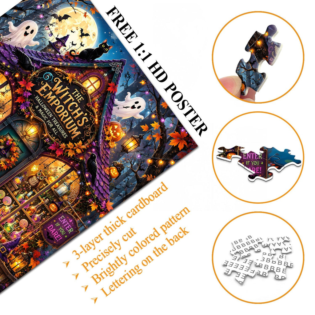 The Witch’s Emporium Jigsaw Puzzle 1000 Pieces