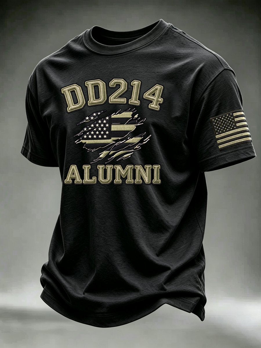 Men's Veteran Pride DD-214 Printed T-shirt