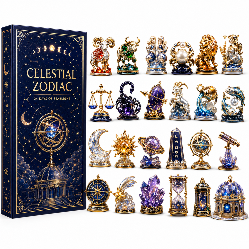 Celestial Zodiac 24-Day Christmas Advent Calendar