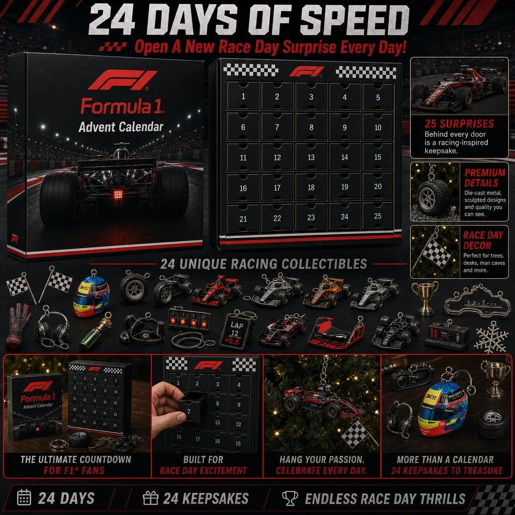 F1 Advent Calendar – 24 Days of Racing Surprises
