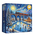 Winter Train Jigsaw Puzzle 1000 Piece