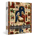 Vintage Christmas Patchwork Jigsaw Puzzle 1000 Pieces