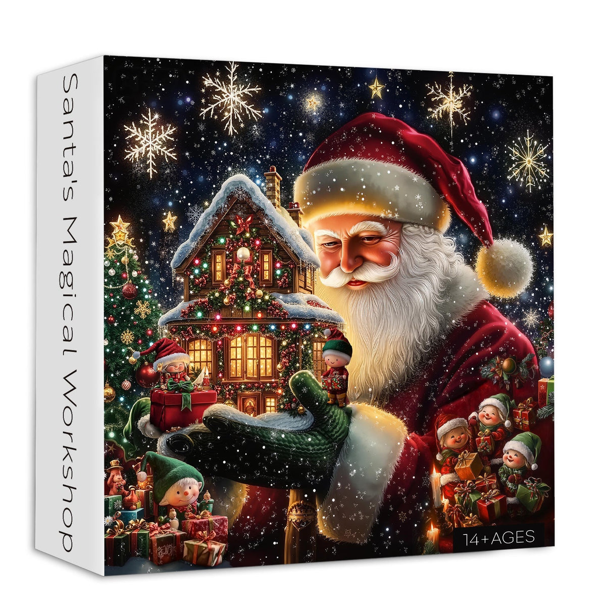Santa's Magical Workshop Jigsaw Puzzle 1000 Pieces