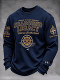 Men'S Veteran Graphic Casual Top