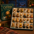 Capybara Advent Calendar 2026 – 24-Day Christmas Countdown with 24 Collectible Capybara Figures