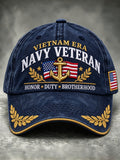 U.S. Veterans Printed Hat