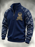 Retro US Navy Printed Top