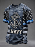 Men's U.S. Veteran Print Short Sleeve T-Shirt