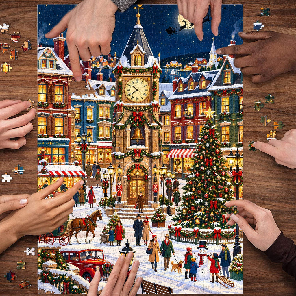 Snowy Bells Jigsaw Puzzle 1000 Piece