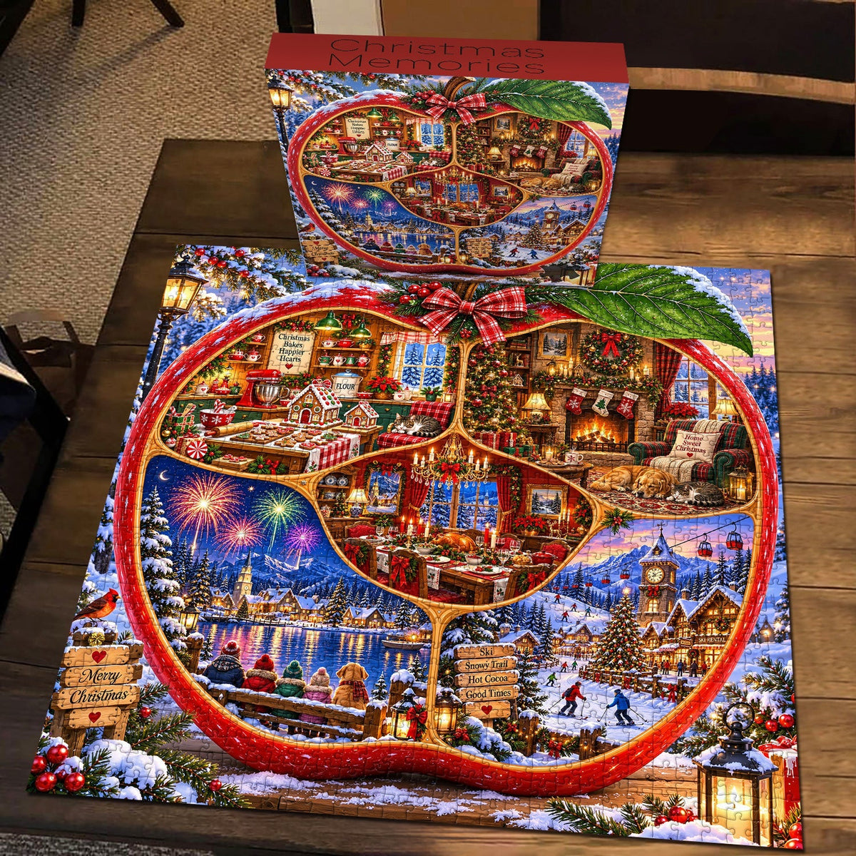 Christmas Memories Jigsaw Puzzle 1000 Piece