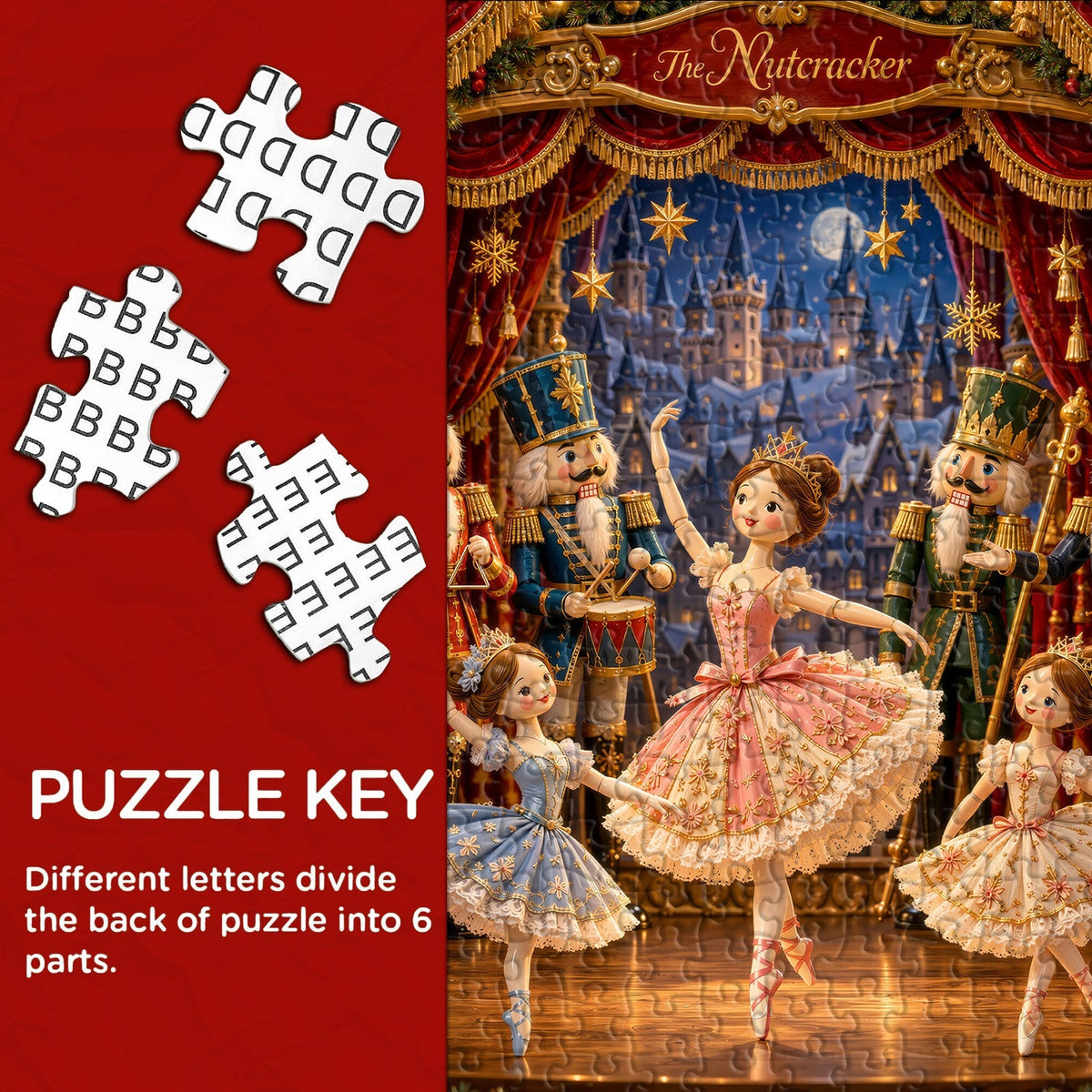 Christmas Ballet Theater Jigsaw Puzzle 1000 Pieces