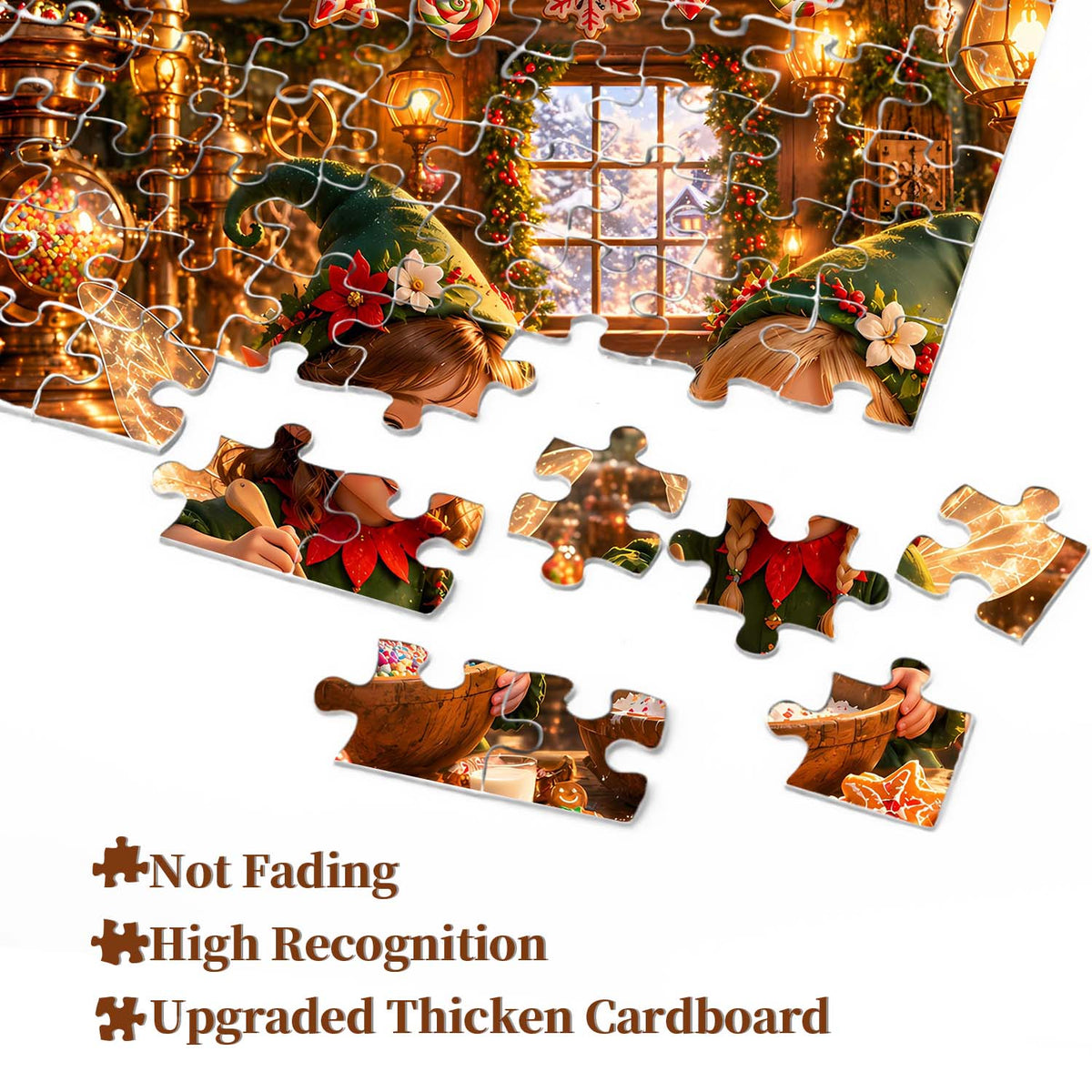 Elf Kitchen Jigsaw Puzzle 1000 Piece