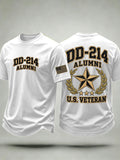 Men's Veteran Pride DD-214 Printed T-shirt