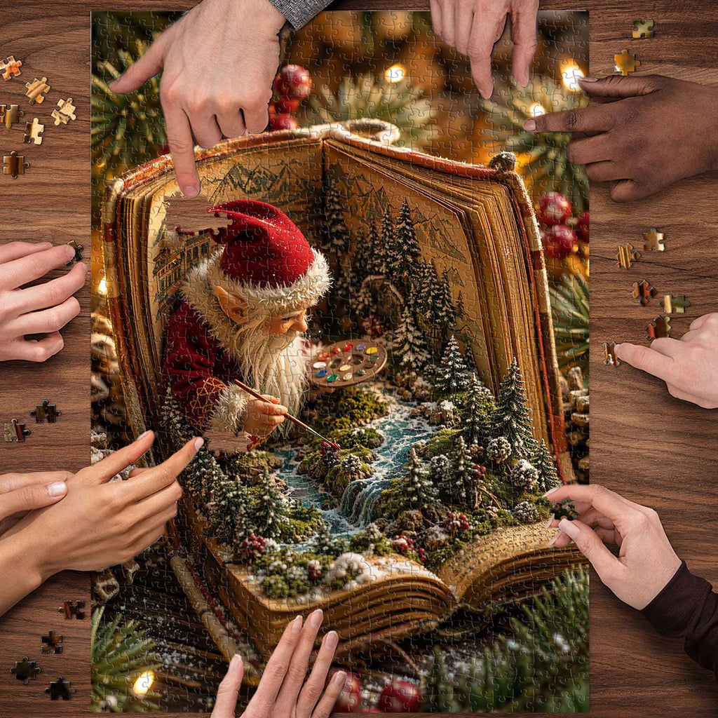 Dream Weaver Gnome Jigsaw  Puzzle 1000 Piece