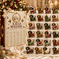 24-Day Dachshund Advent Calendar | Collectible Dog Figurine Christmas Countdown