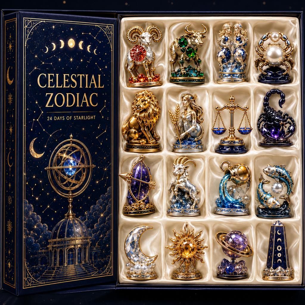 Celestial Zodiac 24-Day Christmas Advent Calendar