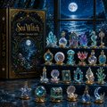 Sea Witch Advent Calendar 2026 – 24-Day Enchanted Ocean Crystal Miniature Countdown Calendar | Mystical Sea Collectible Gift Set