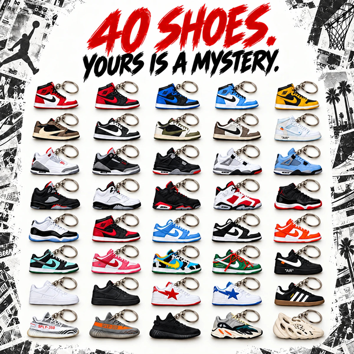 Sneakerhead Advent Calendar: 24 Mini Shoe Collectibles 👟