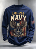 Retro US Navy Printed Top