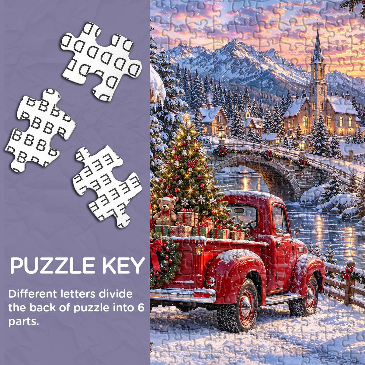 Santa's Gift Giving Jigsaw Puzzle 1000 Piece