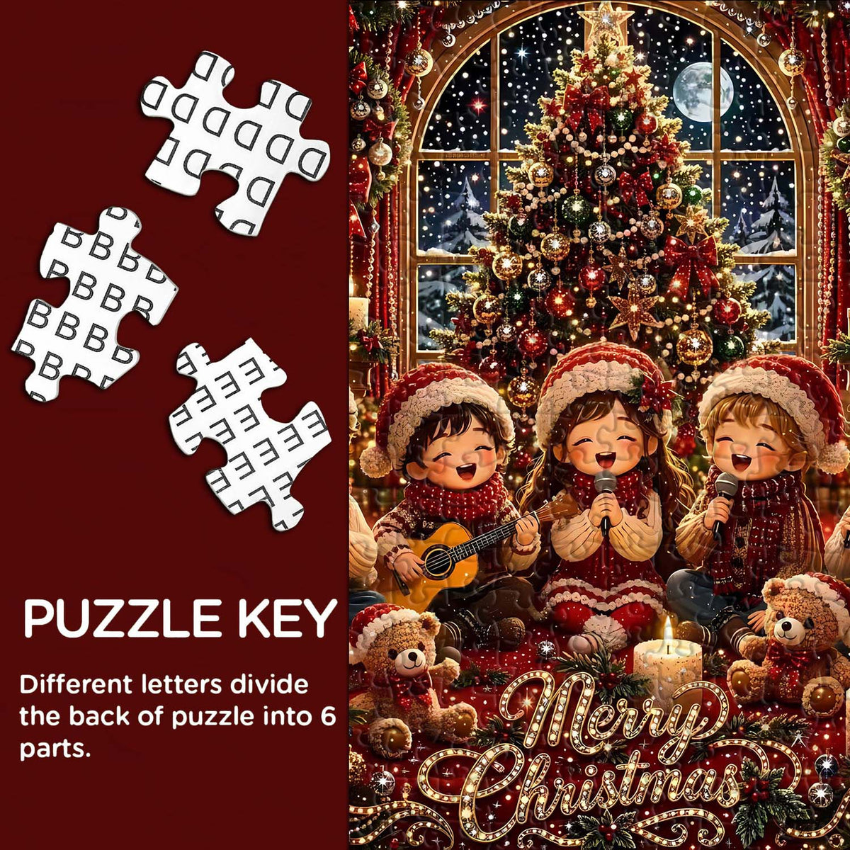 Christmas Carols Jigsaw  Puzzle 1000 Piece