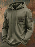 Men's Veteran DD-214 Print Waffle T-Shirt