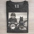 Granny & Her Armed Cat T-shirt