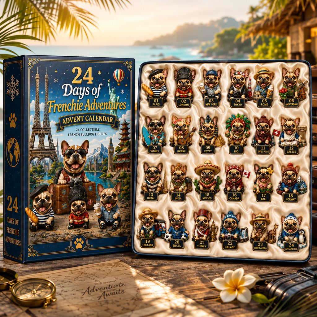24 Days of Frenchie Adventures Advent Calendar 2026