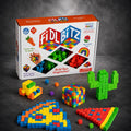 Color Stick-Together Sensory Foam Cubes - Deluxe Set