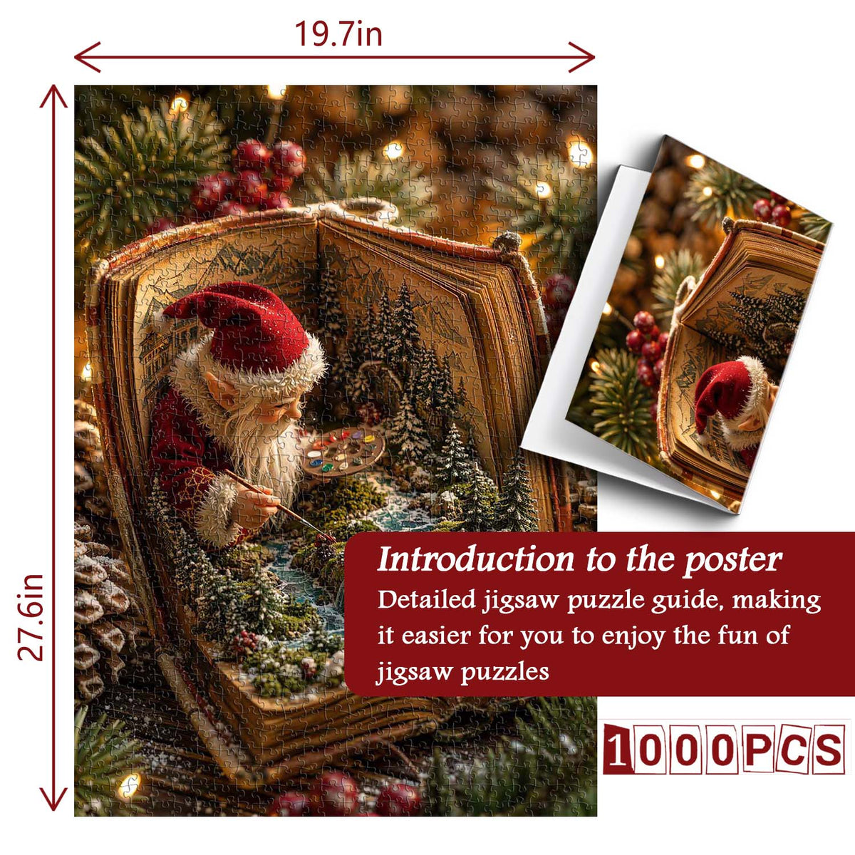 Dream Weaver Gnome Jigsaw  Puzzle 1000 Piece