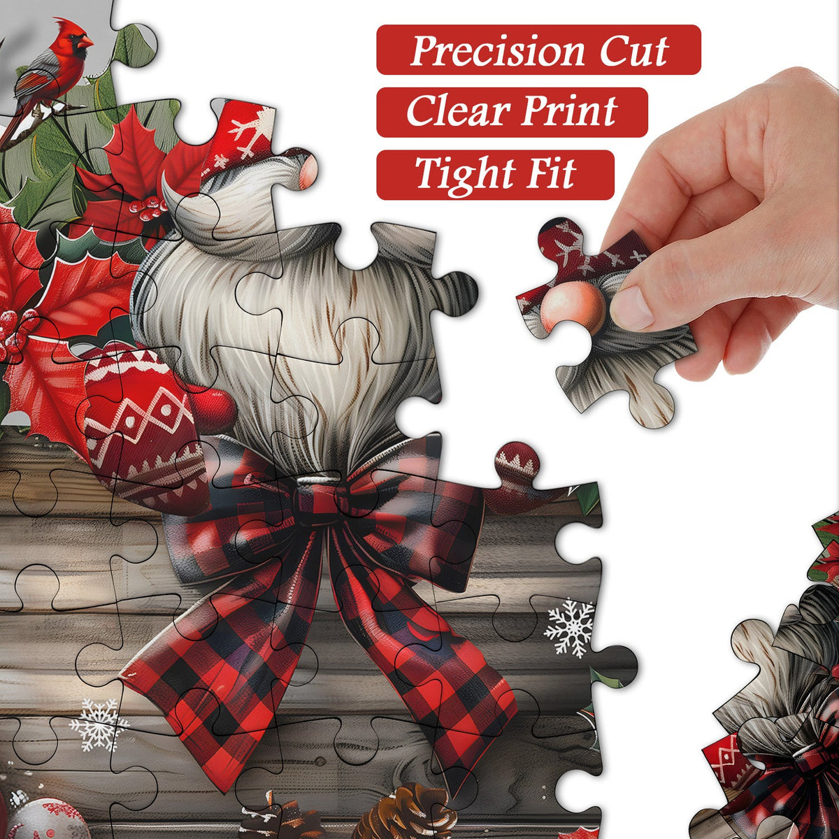 Christmas Gnome Jigsaw Puzzles 1000 Pieces