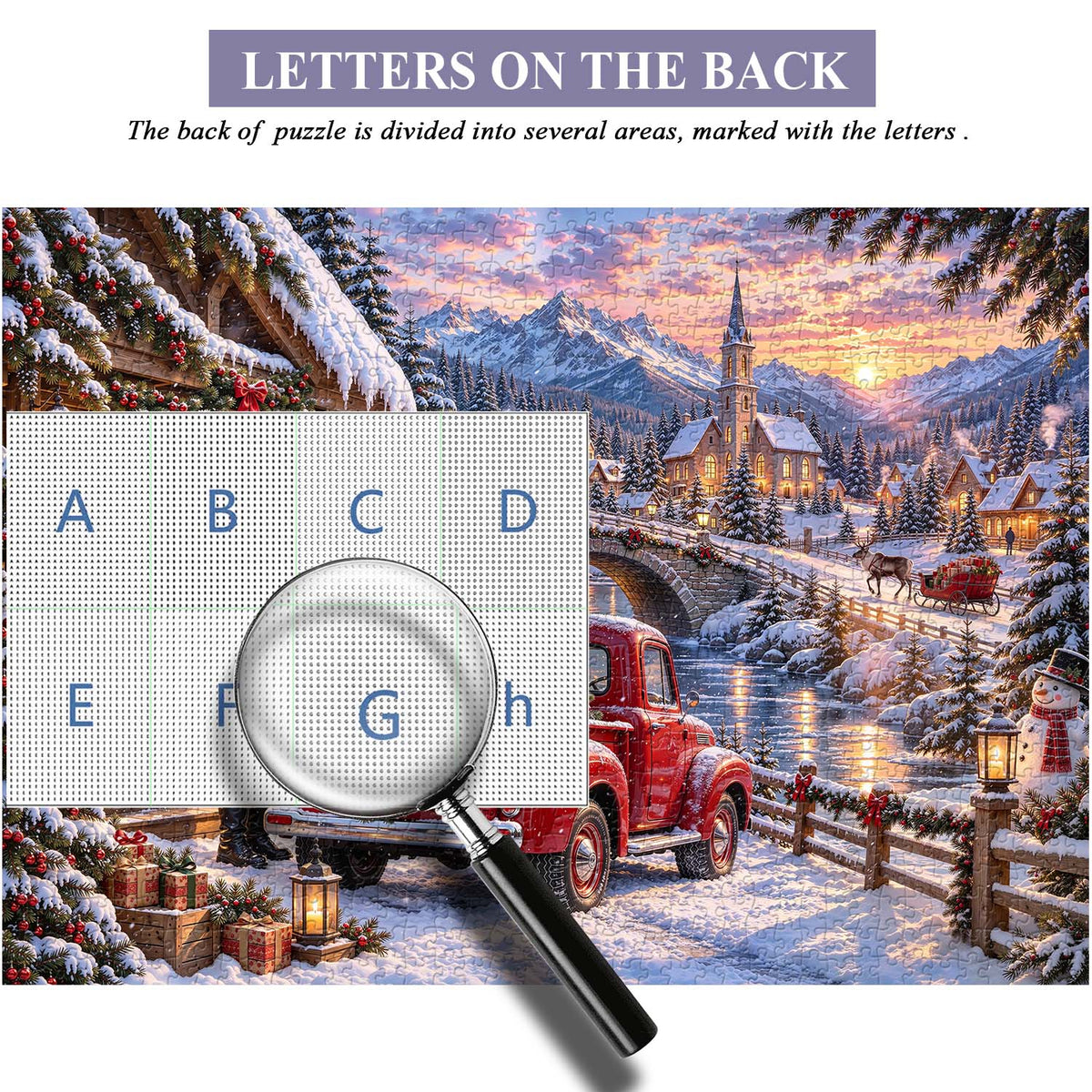 Santa's Gift Giving Jigsaw Puzzle 1000 Piece