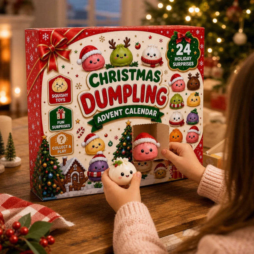 Squishy Dumpling Christmas Kids Gifts - Advent Calendar