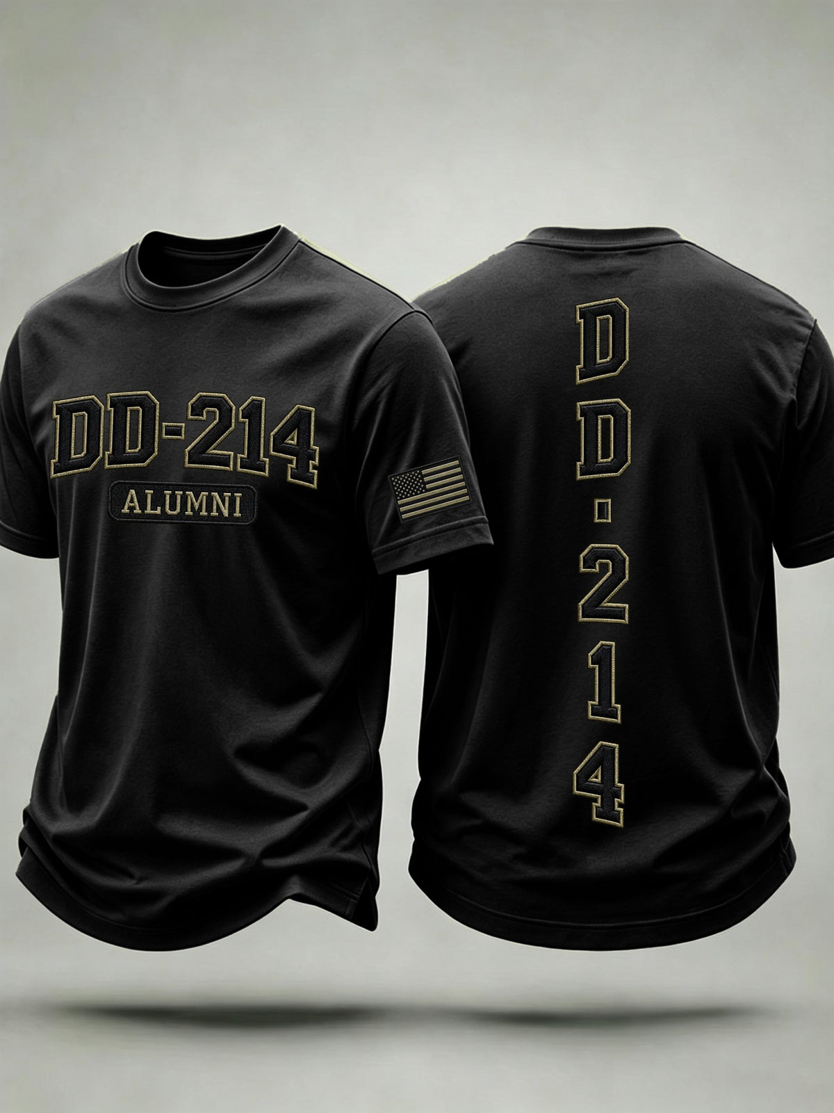 Men's Veteran Pride DD-214 Printed T-shirt