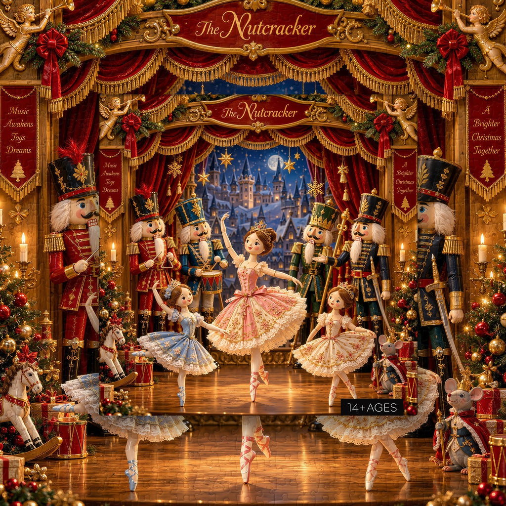Christmas Ballet Theater Jigsaw Puzzle 1000 Pieces