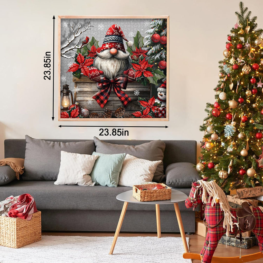 Christmas Gnome Jigsaw Puzzles 1000 Pieces