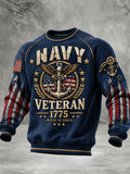 Men's U.S. Veterans Day Printed Sweatshirt