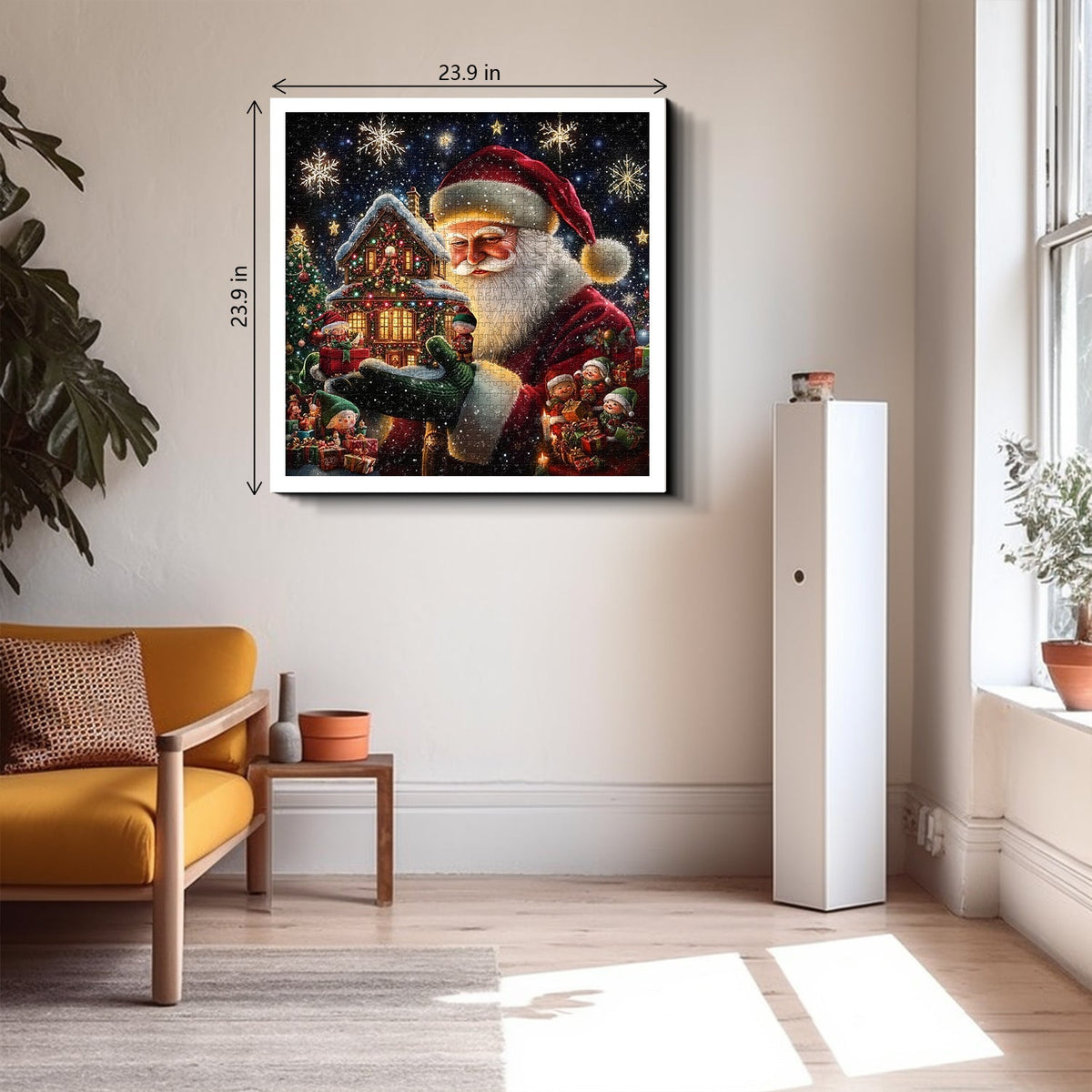 Santa's Magical Workshop Jigsaw Puzzle 1000 Pieces