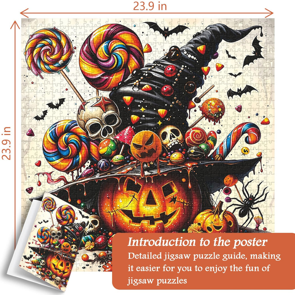 Candy Pumpkin Party Jigsaw Puzzle 1000 Pieces